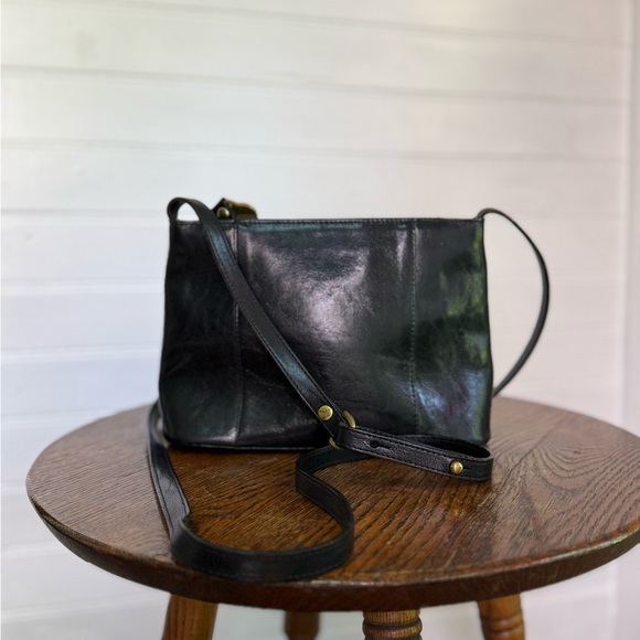 Vintage Brahim Leather crossbody Bag by - Picture 6 of 12